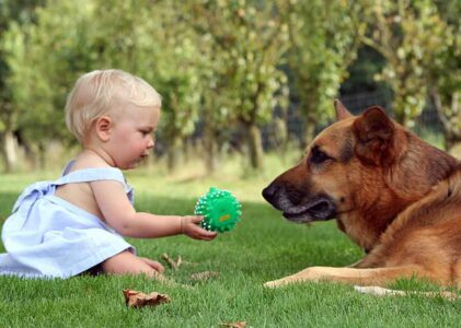 Il cane e i grandi benefici sullo sviluppo del bambino